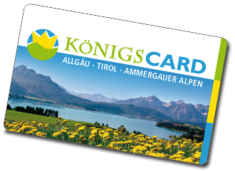 KÖNIGSCARD für Freizeitangebote im Allgäu